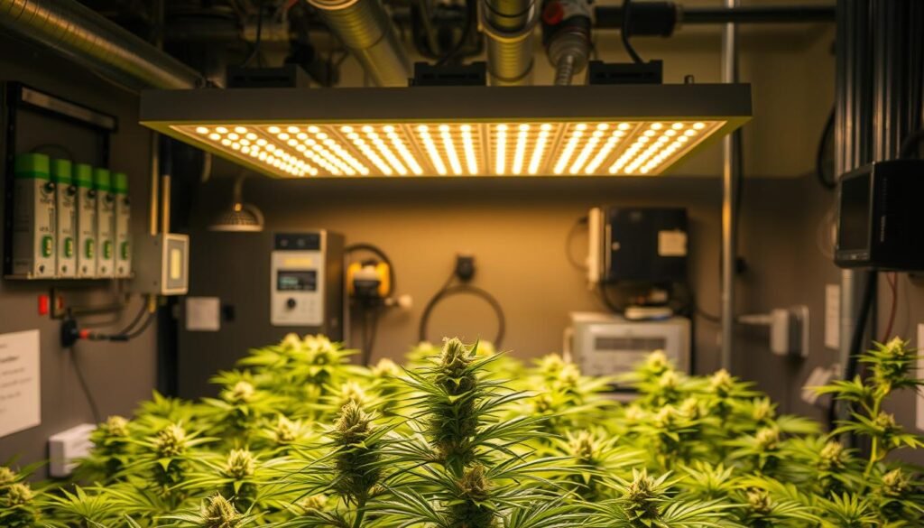 Advanced cannabis lighting techniques