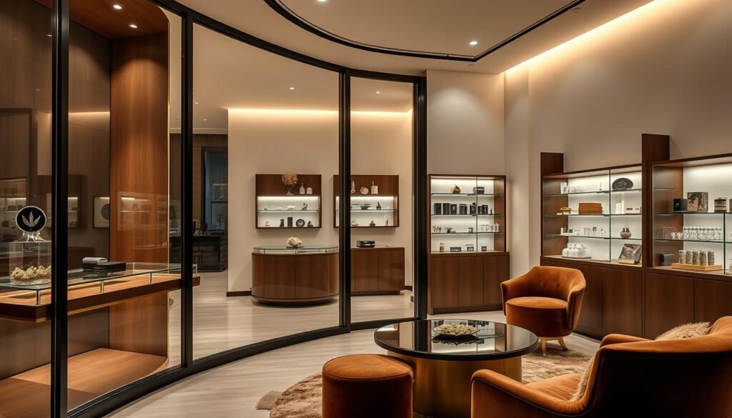 boutique cannabis retail design