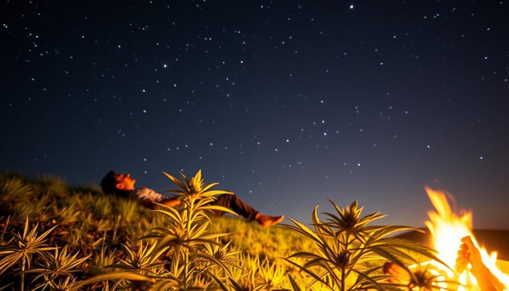 cannabis and stargazing