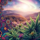 cannabis art inspiration, weed and creativity, stoner art culture,