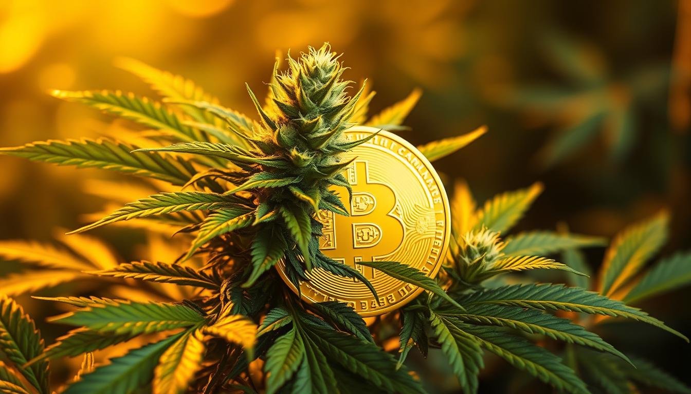cannabis cryptocurrency, weed blockchain, crypto and cannabis, cannabis fintech