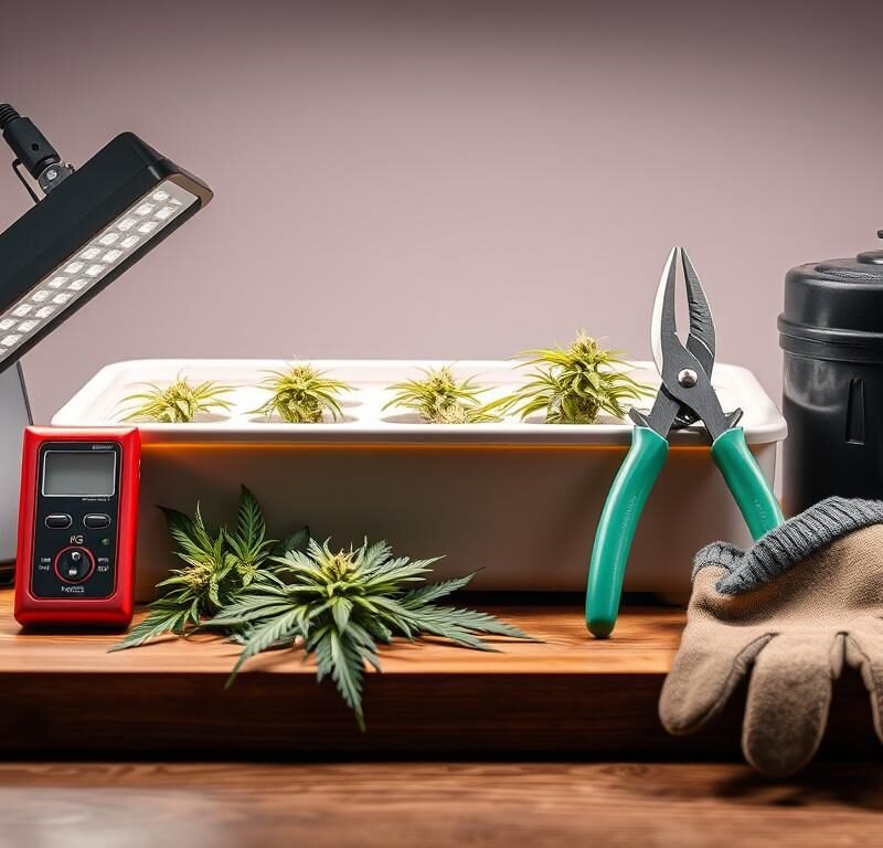 cannabis growing tools, weed growing equipment, grow tent essentials, weed tools, remove words from the black meter