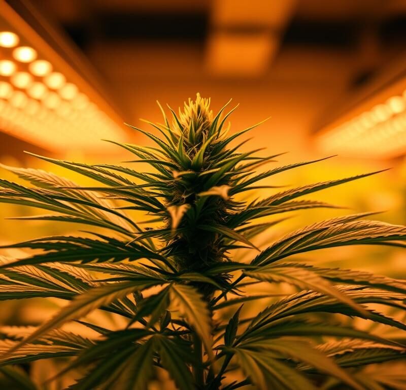 cannabis light tips, grow light guide, weed lighting setup, indoor cannabis grow