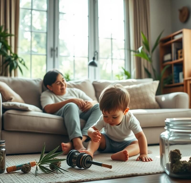 cannabis parenting tips, stoner parents, weed family discussions, cannabis