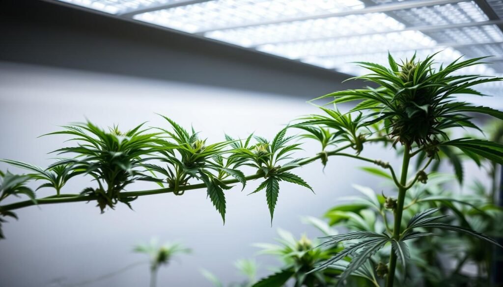 cannabis plant training timing