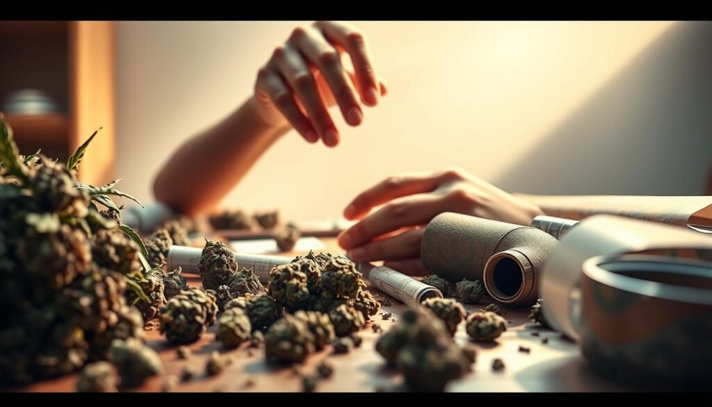 cannabis rolling art, joint rolling tips, weed creativity, cannabis DIY
