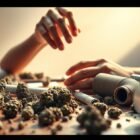 cannabis rolling art, joint rolling tips, weed creativity, cannabis DIY