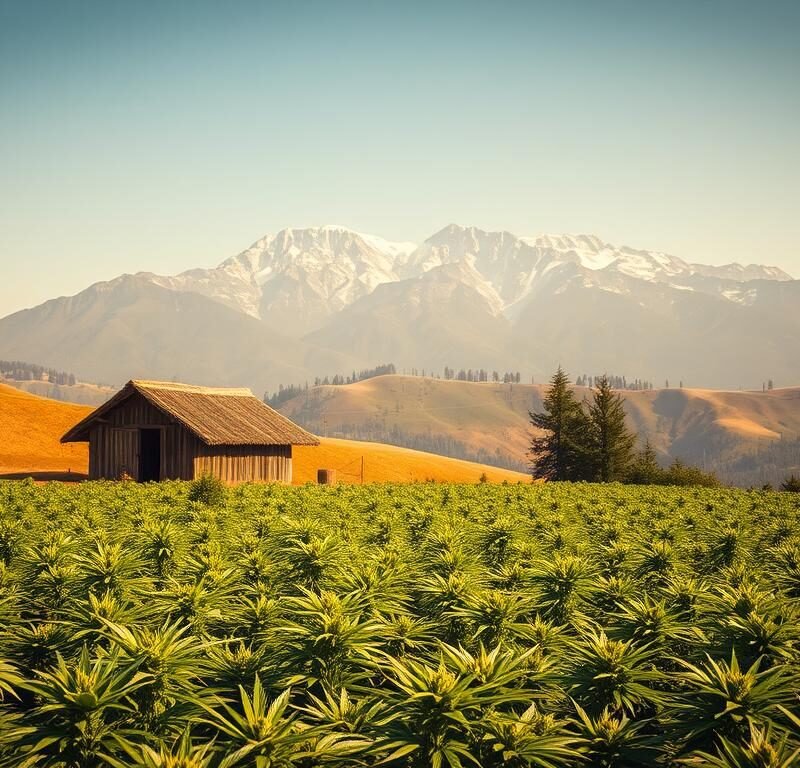 sustainable cannabis farming, green weed growing, organic weed